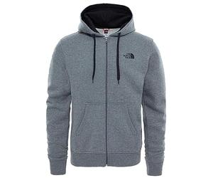 The North Face Felpa Open Gate, Uomo, TNF Medium Grey Heather (Std)/TNF Black, S