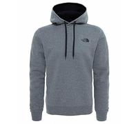 The North Face Felpa Seasonal Drew Peak, Uomo, TNF Medium Grey Heather/TNF Black, S