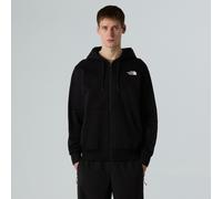 THE NORTH FACE NF0A89FDJK3 M Simple Dome Full Zip Hoodie Maglia Lunga Uomo TNF Black Taglia L