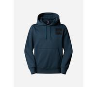 The North Face - Felpa con cappuccio da uomo - M Fine Hoodie Deep Cypress per Uomo - Taglia S - Blu