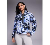 The North Face - Fleeski - Felpa multicolore con zip corta XL