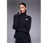 The North Face - Flex - Giacca da allenamento nera con zip-Nero L