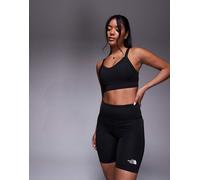 The North Face - Flex - Pantaloncini leggings da 8“ neri con logo-Nero S