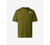 THE NORTH FACE Foundation Mountains Faces Tee - Uomo - Verde - Taglia XL- modello 2025
