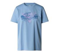 The North Face Foundation Traces Graphic T-Shirt Steel Blue M