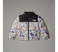 The North Face Giacca 1996 Retro Nuptse Da Bambini White Dune Woodcut Trail Map Print Rozmiar 3 anni unisex