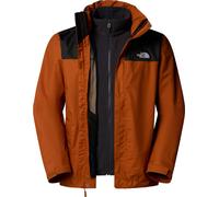 The North Face - Giacca 3 in 1 - M Evolve II Triclimate Jacket Burnt Umber Asphalt Grey per Uomo - Taglia S - Marrone