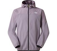 The North Face - Giacca da corsa stretch e traspirante - M Mountain Athletics Ushba Hooded Jacket Transcendent Grey per Uomo in Softshell - Taglia S - Grigio