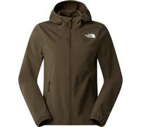 The North Face - Giacca da escursionismo antivento - W Nimble Hoodie 2 New Taupe Green per Donne in Pelle - Taglia S - Verde