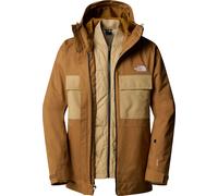 The North Face - Giacca da sci 3 in 1 da uomo - M Fourbarrel Triclimate Jacket Utility Brown Khaki Stone per Uomo - Taglia S - Marrone