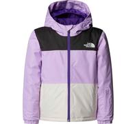 The North Face - Giacca da sci antivento e impermeabile - Kid Freedom Insulated Jacket Lite Lilac White Dune in Pelle - Taglia Bambino 6a - Beige