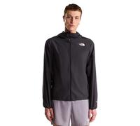 The North Face giacca a vento con cappuccio nera-Nero XL