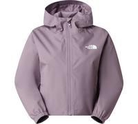 The North Face - Giacca impermeabile e antivento da escursionismo - W Quest Cropped Jacket Transcendent Grey per Donne in Pelle - Taglia S - Grigio