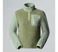 The North Face Giacca In Pile Yumiori Con Cerniera A 1/4 Da Donna Bark Mist-slate Moss-astro Lime Rozmiar L female