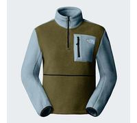 The North Face Giacca In Pile Yumiori Con Cerniera A 1/4 Da Donna Forest Olive-shallow Blue-tnf Black Rozmiar S female