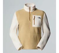 The North Face Giacca In Pile Yumiori Con Cerniera A 1/4 Da Donna Khaki Stone-white Dune-utility Brown Rozmiar XXL female