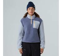 The North Face Giacca In Pile Yumiori Con Cerniera A 1/4 Da Donna Twilight Galaxy-blue Flax-mineral Salt Rozmiar M female
