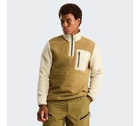 The North Face Giacca In Pile Yumiori Con Cerniera A 1/4 Da Uomo Cedar-desert Stone-new Taupe Green Rozmiar XS male