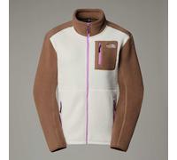 The North Face NF0A88425K9 W YUMIORI Full Zip Maglia Lunga Donna White Dune-Latte-Vibran Taglia L