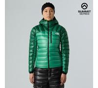 The North Face - Piumino da alpinismo - W Summit Breithorn Hoodie Nebula Green Evergreen per Donne - Taglia L - Verde