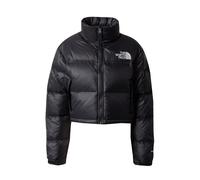 THE NORTH FACE Giacca di mezza stagione 'Nuptse' nero / argento, Taglia M