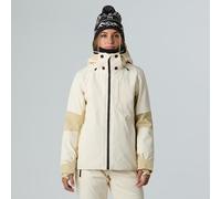 The North Face - Giacca da sci da donna - W Lenado Jacket White Dune Gravel per Donne - Taglia M - Beige