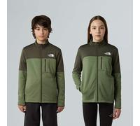 The North Face Giacca Midlayer Hike Con Cerniera Integrale Da Ragazzi Bark Mist-new Taupe Green Rozmiar XS male
