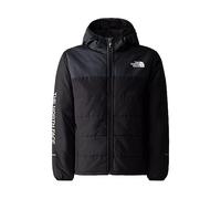 Giacca con cappuccio The North Face Never Stop Synthetic nero grigio bambini - S