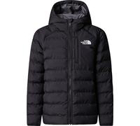 The North Face - Giacca reversibile con cappuccio - B Reversible Perrito Hooded Jacket TNF Black Smoke in Pelle - Taglia Bambino 142-151 - Nero