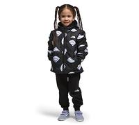 THE NORTH FACE Giacca reversibile da ragazzo Mount Chimbo con cappuccio e zip intera, TNF Black Next Gen Logo Print,2
