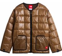 The North Face - Giacca reversibile e antivento - M TNF Red Box Liner Jacket Smokey Brown Dark Chesnut per Uomo in Nylon - Taglia L - Marrone