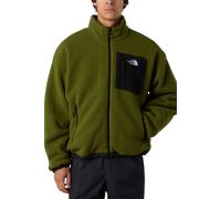The North Face - Yumiori - Giacca in pile double-face verde e nera-Nero M