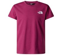 The North Face - Girl's Redbox Tek S/S Relaxed Tee - T-shirt XXL lilla/fuchsia