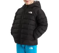 The North Face giubbino imbottito reversibile Perrito bambino con cappuccio nero grigio