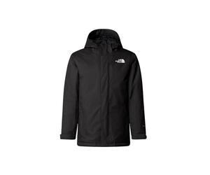The North Face giubbino impermeabile bambino con cappuccio nero
