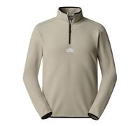 The North Face Glacier 1/4 Zip - Embroidered Logo Pullover da Uomo Clay Grey XL
