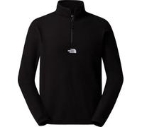The North Face Glacier 1/4 Zip - Embroidered Logo Pullover da Uomo TNF Black/Npf M
