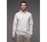 The North Face - Glacier 100 - Pile bianco sporco con zip corta S