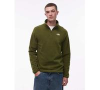 The North Face - Glacier 100 - Pile con zip corta verde XL