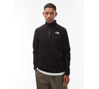 The North Face - Glacier 100 - Pile nero con zip corta 2XL