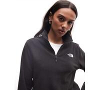 The North Face - Glacier 100 - Pile nero con zip corta XL