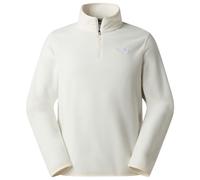 The North Face - Glacier Fleece 1/4 Zip Jacket - Pullover in pile XXL grigio/bianco