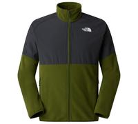 The North Face - Pile idrorepellente con zip - M Glacier Heavyweight Full Zip Woodland Green per Uomo in Poliestere Riciclato - Taglia L - Verde