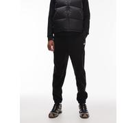 The North Face - Glacier - Joggers in pile neri con logo-Nero S
