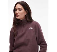 The North Face - Glacier - Pile marrone con zip corta XS