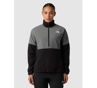 The North Face - Women's Glacier Heavyweight 1/2 Zip Jacket - Pullover in pile L nero/grigio