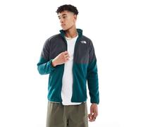 The North Face - Glacier - Pile pesante verde e grigio con zip XL