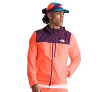 THE NORTH FACE Higher Run Wind Giacca Vivid Flame/Black Currant Purple XXL
