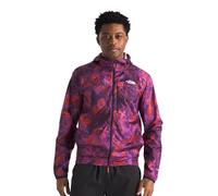 THE NORTH FACE Higher Run Wind Giacca Vivid Flame Trailglyph Print L