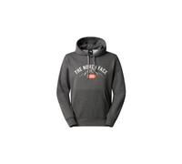 The North Face Varsity Graphic Felpa con Cappuccio da Uomo TNF Medium Grey Heather S